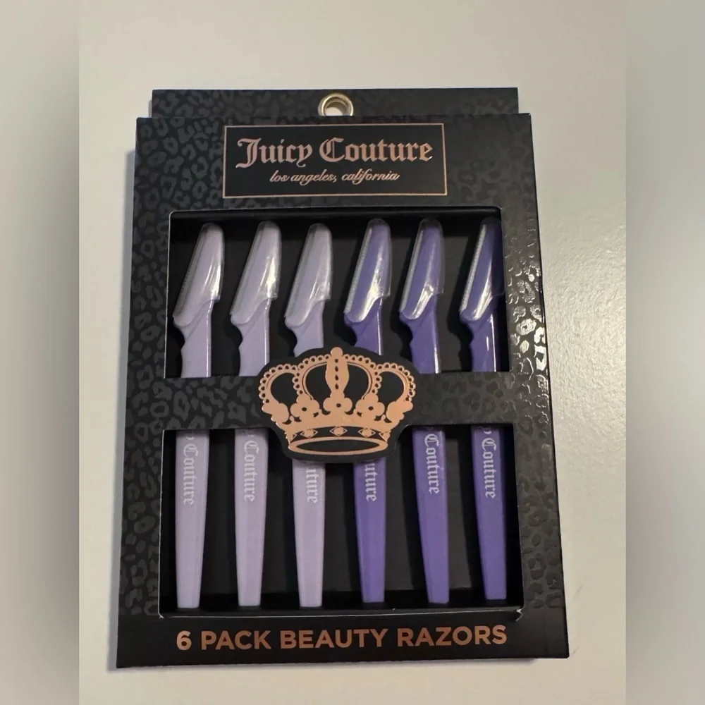 Juicy Couture Signature Logo 6-PK Beauty Razors